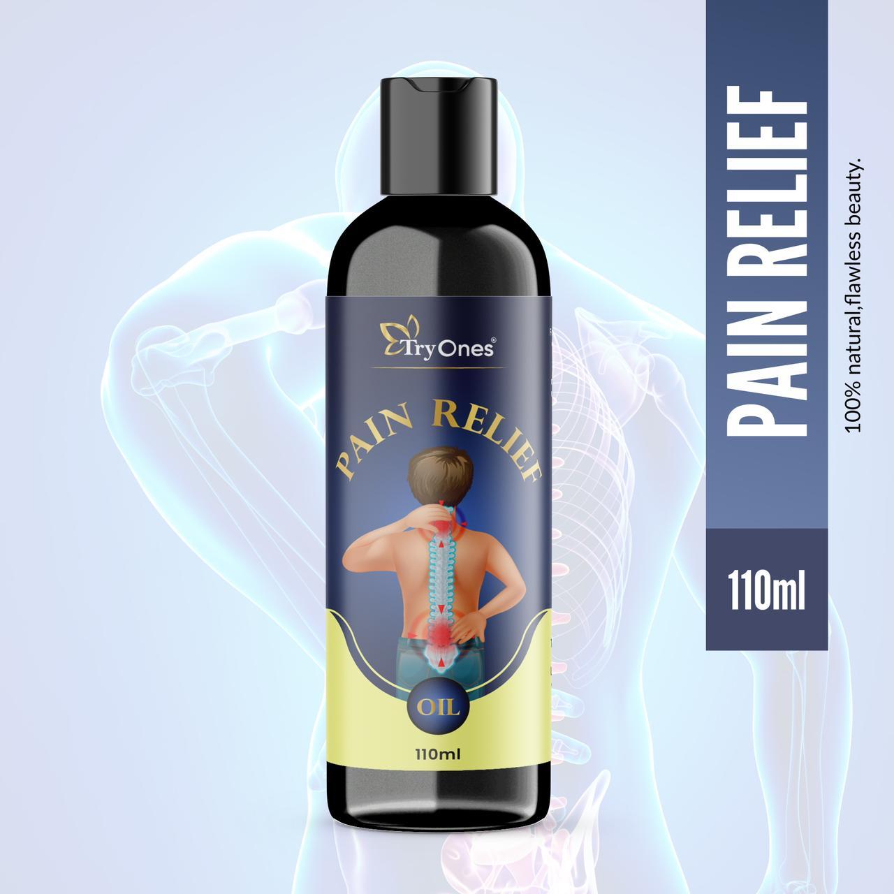 TryOnes Pain Relief 110ml, 100% Natural