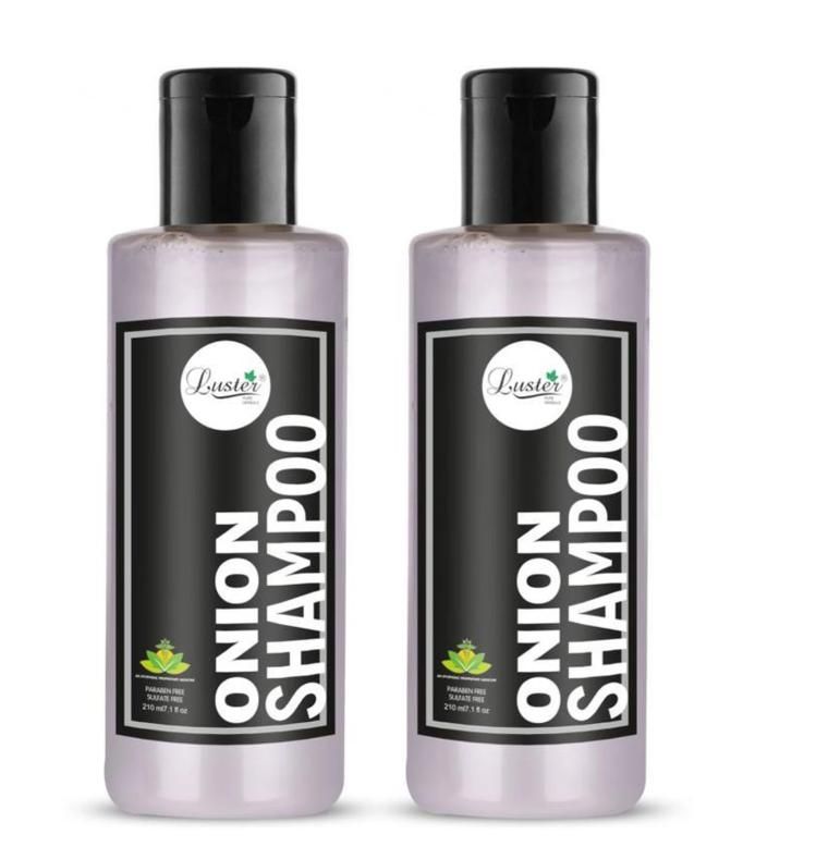 Onion Oil  Shampoo For Dry and Frizzy Hair 210 ml (Pack of 2)