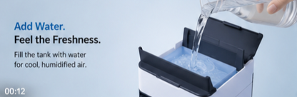 ❄️ Portable Mini Air Cooler with Humidifier & Air Purifier