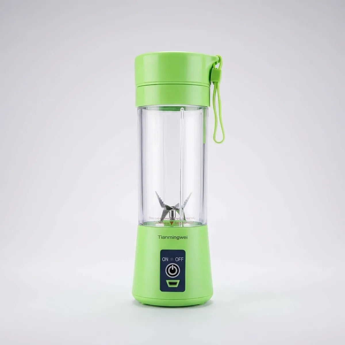 Green Abs Plastic 6 Blade Juicer For Making Smoothies And Fruit Juices