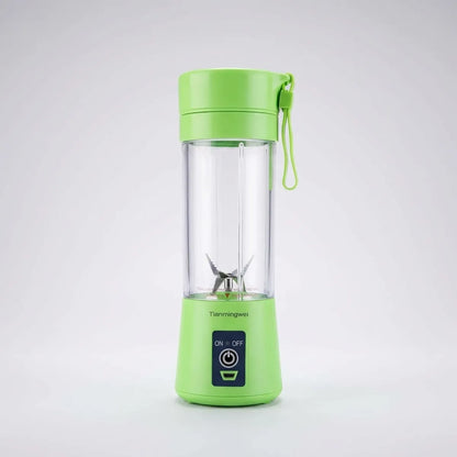 Green Abs Plastic 6 Blade Juicer For Making Smoothies And Fruit Juices