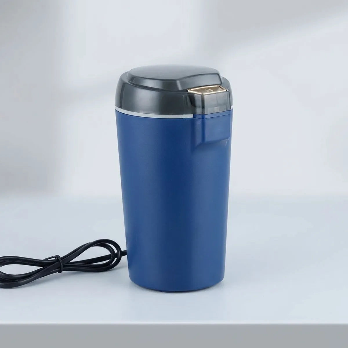 Blue Stainless Steel Electric Grinder For Spices For Grinding Spices And Coffee Beans