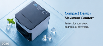 ❄️ Portable Mini Air Cooler with Humidifier & Air Purifier